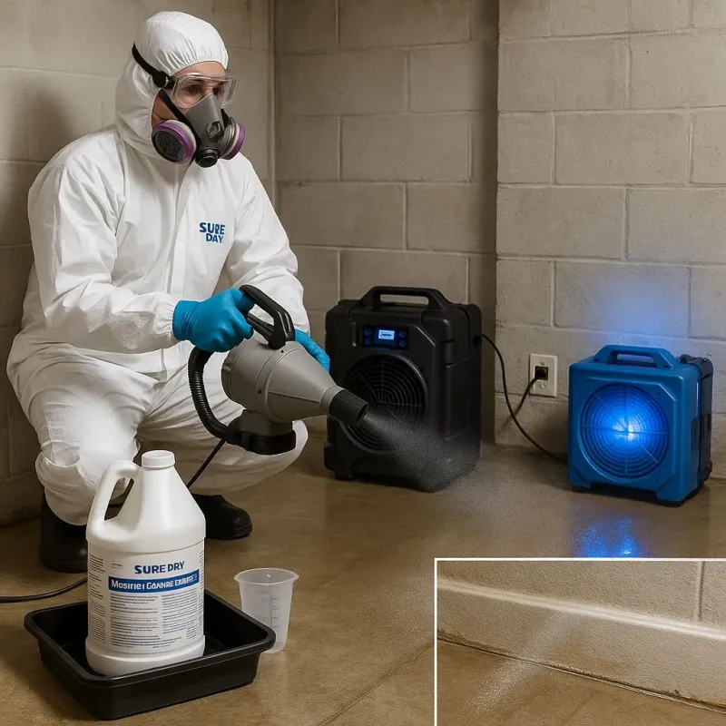 Sanitization and Odor Removal process in Stonewood, WV